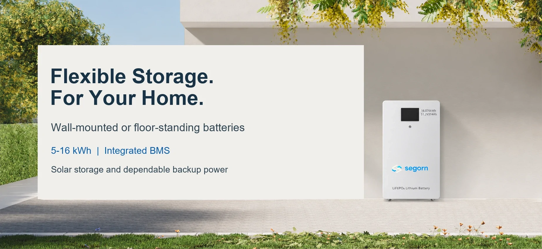 Residential energy storage